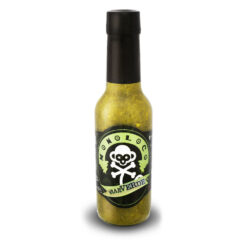 Salsa picante verde Viaje Verde de chile panameño y jalapeño hecha en Costa Rica