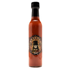 Salsa estúpidamente picante MataSanos 250 ml de Carolina Reaper hecha en Costa Rica