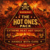 Hot Ones Pack Chile Monoloco pack de 4 salsas picantes artesanales hechas en Costa Rica