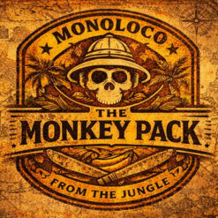 Paquete del Mono Chile Monoloco pack de 4 salsas picantes artesanales hechas en Costa Rica